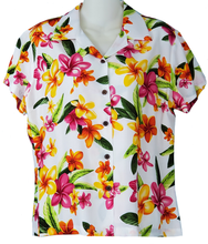 Load image into Gallery viewer, Women's Hawaiian Aloha Shirt - Happy Plumeria