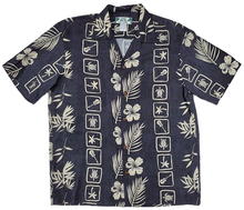 Load image into Gallery viewer, Men's Hawaiian Aloha Shirt - Island Square