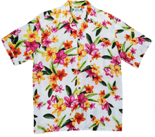Load image into Gallery viewer, Men's Hawaiian Aloha Shirt - Happy Plumeria