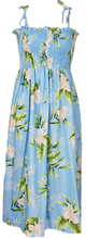 Load image into Gallery viewer, Women's Maxi Hawaiian Dress - Orchid Fern