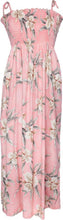 Load image into Gallery viewer, Women's Maxi Hawaiian Dress -Retro Orchid Fern