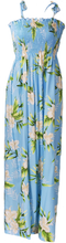 Load image into Gallery viewer, Women's Maxi Hawaiian Dress - Orchid Fern