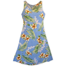 Load image into Gallery viewer, Women's Hawaiian Aloha Short Dress - Tuberose