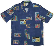 Load image into Gallery viewer, Men's Hawaiian Aloha Shirt - Post Card