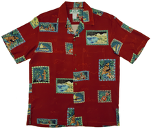 Load image into Gallery viewer, Men's Hawaiian Aloha Shirt - Post Card
