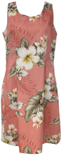 Load image into Gallery viewer, Women's Hawaiian Aloha Short Dress - Hibiscus Trend Pink