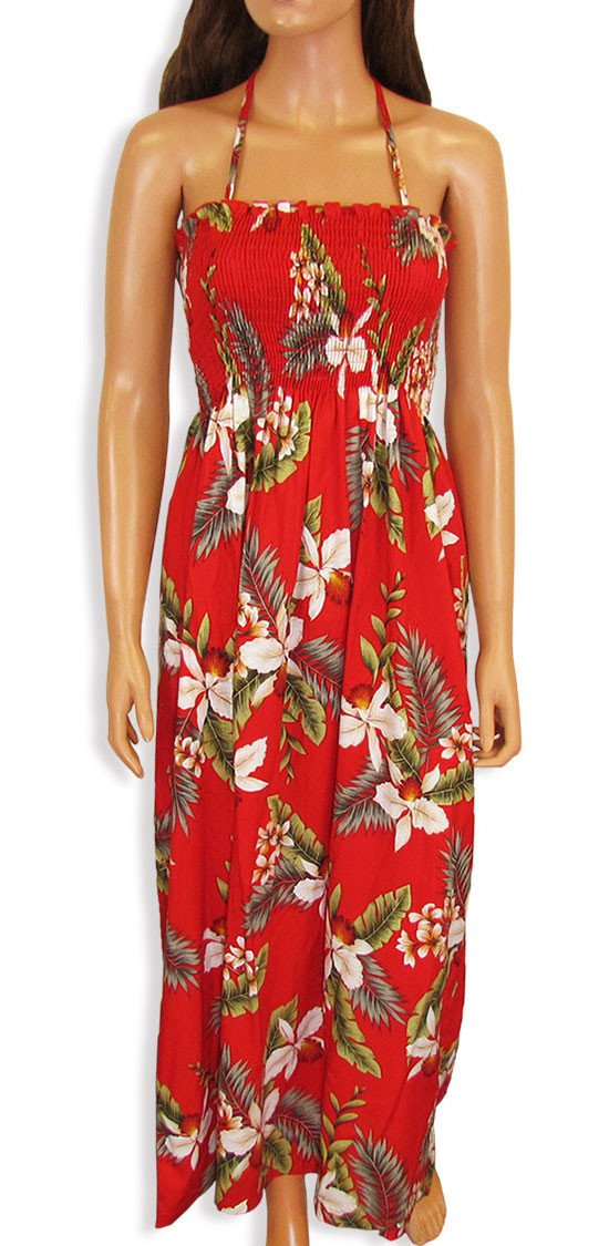 Women's Maxi Hawaiian Dress