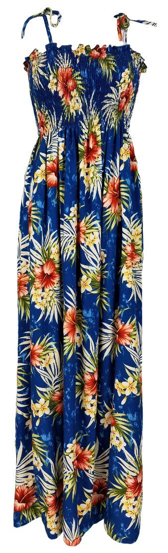 Hawaiian dress maxi shop